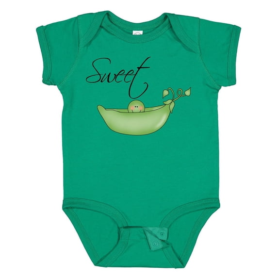 Inktastic Sweet Pea Girls Baby Bodysuit