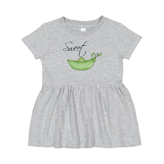 Inktastic Sweet Pea Girls Baby Dress