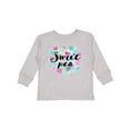 thumbnail image 1 of Inktastic Sweet Pea Hearts Boys or Girls Long Sleeve Toddler T-Shirt, 1 of 5