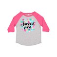 thumbnail image 1 of Inktastic Sweet Pea Hearts Boys or Girls Toddler T-Shirt, 1 of 5