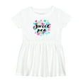 thumbnail image 1 of Inktastic Sweet Pea Hearts Girls Baby Dress, 1 of 5