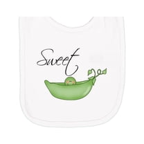 Inktastic Sweet Pea Newborn Bib