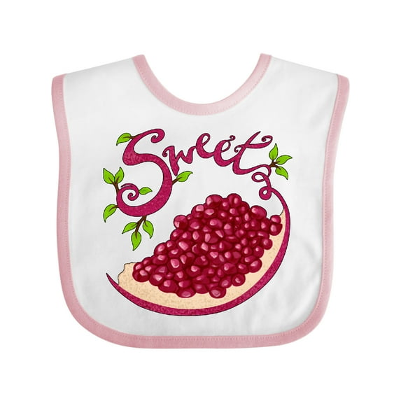 Inktastic Sweet Pomegranate Boys or Girls Baby Bib