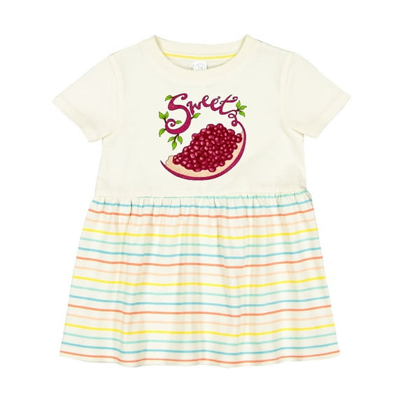 Inktastic Sweet Pomegranate Girls Baby Dress