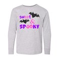 thumbnail image 1 of Inktastic Sweet and Spooky Cute Heart Bats Long Sleeve Youth T-Shirt, 1 of 5