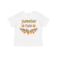 thumbnail image 1 of Inktastic Sweeter Than Candy Corn Halloween Boys or Girls Toddler T-Shirt, 1 of 5