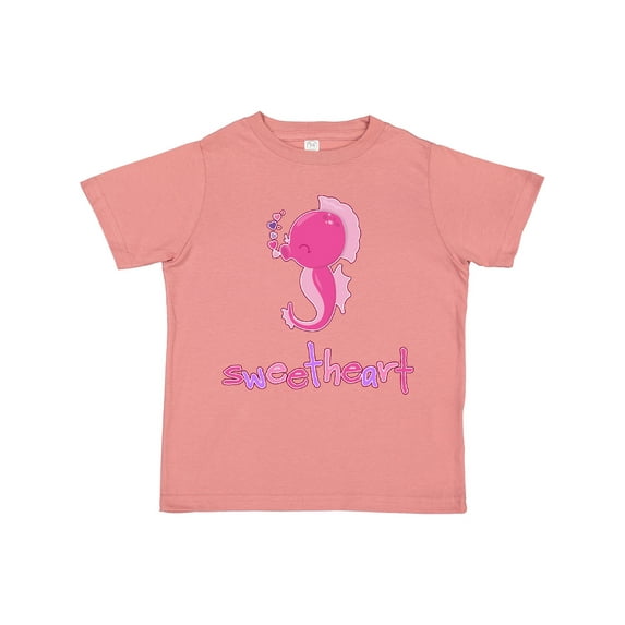 Inktastic Sweetheart- Seahorse Boys or Girls Toddler T-Shirt