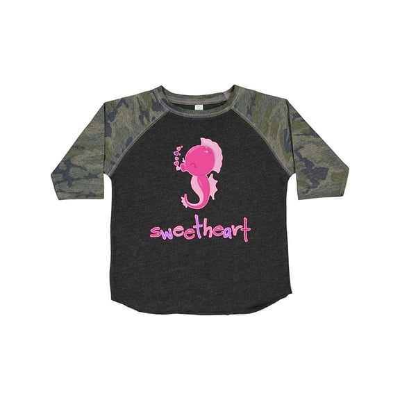 Inktastic Sweetheart- Seahorse Boys or Girls Toddler T-Shirt