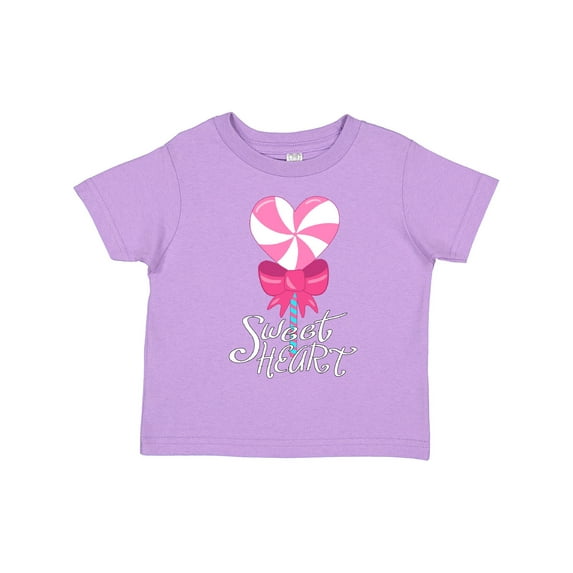 Inktastic Sweetheart-Valentine lollipop Boys or Girls Toddler T-Shirt