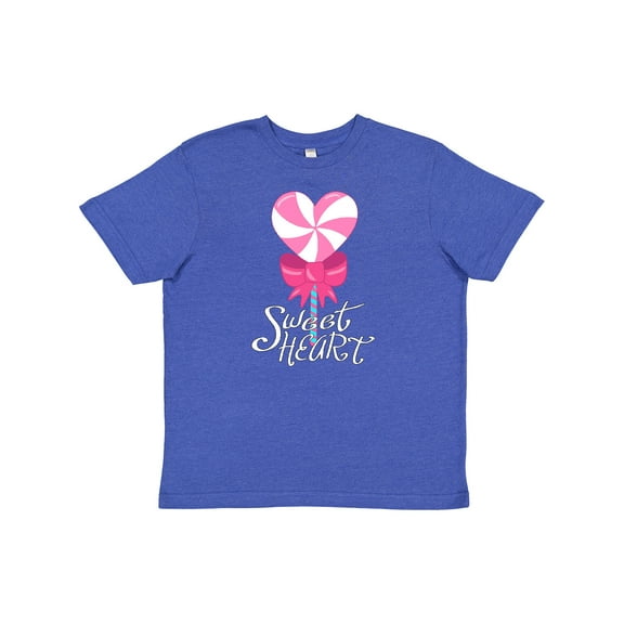 Inktastic Sweetheart-Valentine lollipop Youth T-Shirt