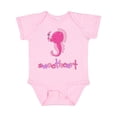 thumbnail image 1 of Inktastic Sweetheart- seahorse Boys or Girls Baby Bodysuit, 1 of 5