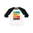 thumbnail image 1 of Inktastic Swimming Eat Sleep Swim Repeat Boys or Girls Toddler T-Shirt, 1 of 5