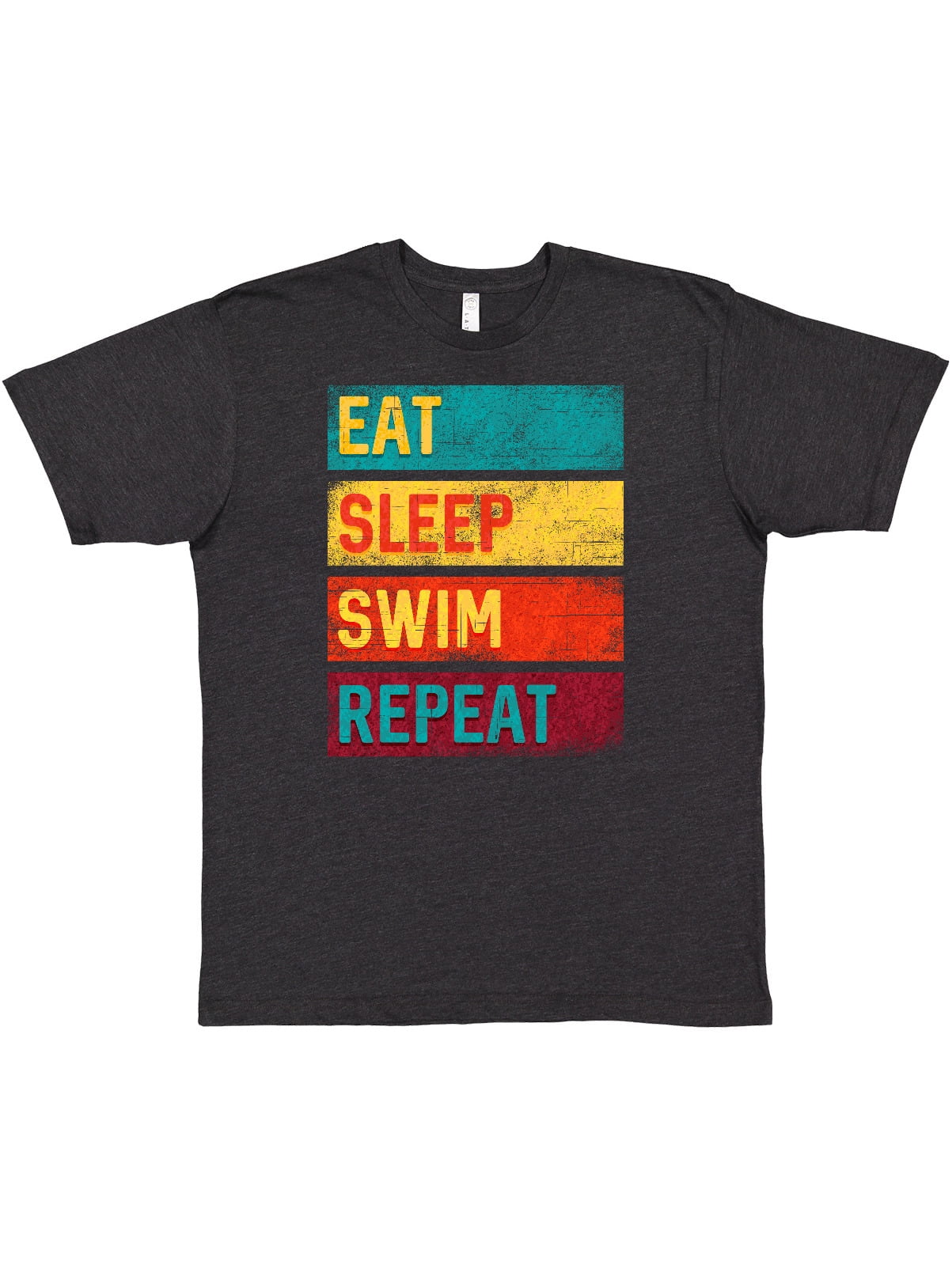 Inktastic Swimming Eat Sleep Swim Repeat T-Shirt