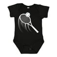 thumbnail image 1 of Inktastic Swinging Tennis Racket Boys or Girls Baby Bodysuit, 1 of 5