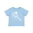 thumbnail image 1 of Inktastic Swinging Tennis Racket Boys or Girls Baby T-Shirt, 1 of 5
