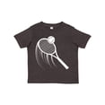 thumbnail image 1 of Inktastic Swinging Tennis Racket Boys or Girls Toddler T-Shirt, 1 of 5