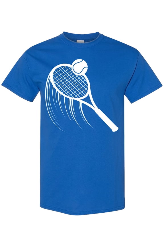 Swinging Tennis Racket T-Shirt