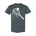 thumbnail image 1 of Inktastic Swinging Tennis Racket T-Shirt, 1 of 5