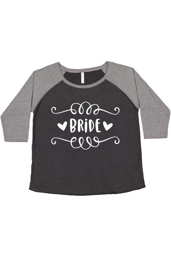 Swirly Bride Women's Plus Size T-Shirt