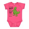 thumbnail image 1 of Inktastic T-Rex Can't Clap Boys or Girls Baby Bodysuit, 1 of 5