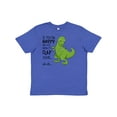 thumbnail image 1 of Inktastic T-Rex Can't Clap Youth T-Shirt, 1 of 5