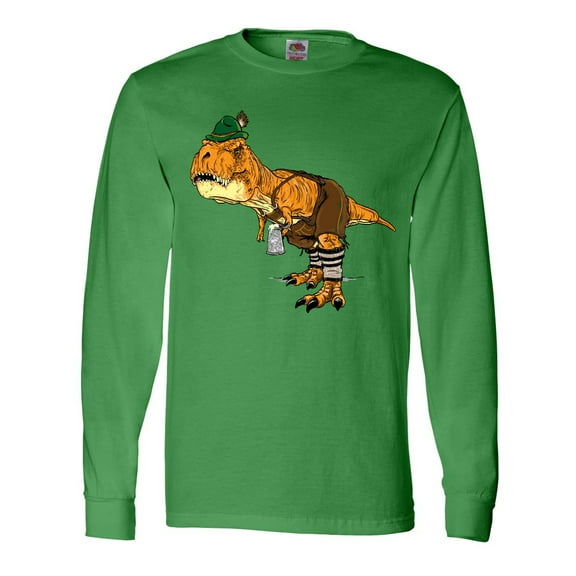 Inktastic T-Rex King of Oktoberfest Long Sleeve T-Shirt