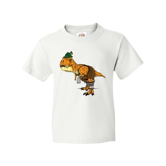 Inktastic T-Rex King of Oktoberfest Youth T-Shirt