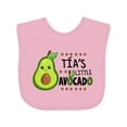 thumbnail image 1 of Inktastic Tía's Little Avocado with Cute Baby Avocado Boys or Girls Baby Bib, 1 of 4