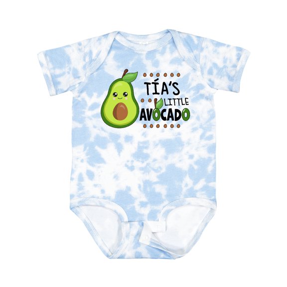 Inktastic TÃa's Little Avocado with Cute Baby Avocado Boys or Girls Baby Bodysuit