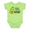 thumbnail image 1 of Inktastic Tía's Little Avocado with Cute Baby Avocado Boys or Girls Baby Bodysuit, 1 of 5