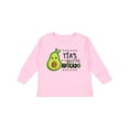 thumbnail image 1 of Inktastic Tía's Little Avocado with Cute Baby Avocado Boys or Girls Long Sleeve Toddler T-Shirt, 1 of 5