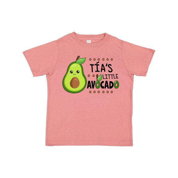 Inktastic Tía's Little Avocado with Cute Baby Avocado Boys or Girls Toddler T-Shirt