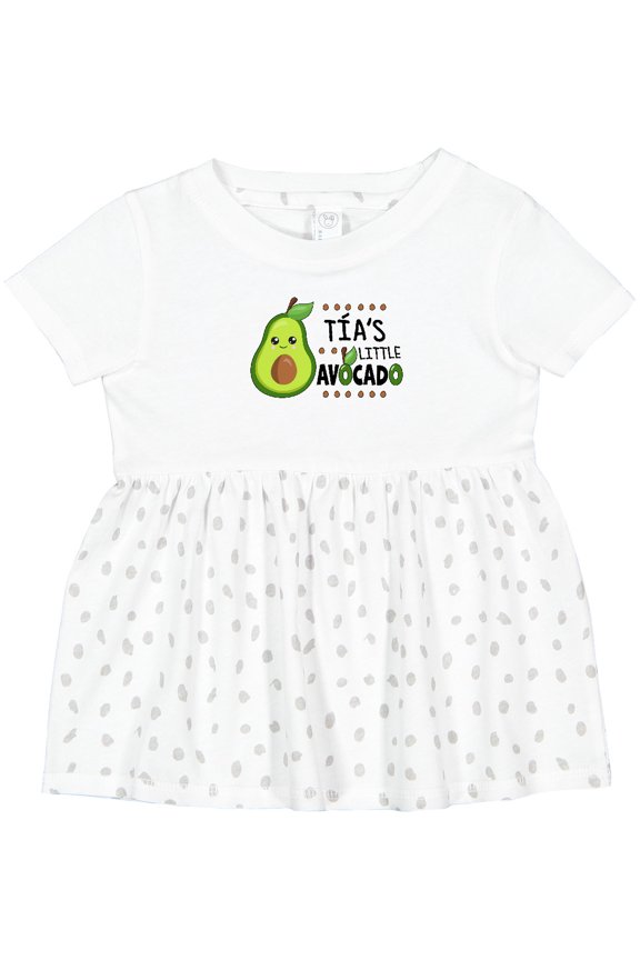 Tía's Little Avocado with Cute Baby Avocado Girls Baby Dress
