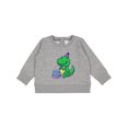 thumbnail image 1 of Inktastic T-rex 1st Birthday Baby Sweatshirt, 1 of 4
