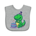 thumbnail image 1 of Inktastic T-rex 1st Birthday Boys or Girls Baby Bib, 1 of 4