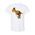 thumbnail image 1 of Inktastic T-rex King of Oktoberfest T-Shirt, 1 of 5