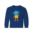 thumbnail image 1 of Inktastic TOY ROBOT Long Sleeve Youth T-Shirt, 1 of 5