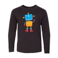 thumbnail image 1 of Inktastic TOY ROBOT Long Sleeve Youth T-Shirt, 1 of 5