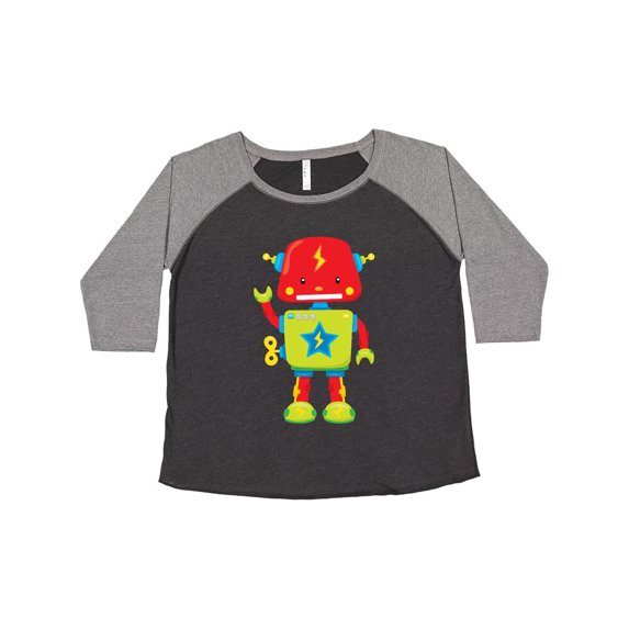 Inktastic TOY ROBOT Women's Plus Size T-Shirt