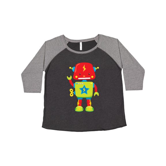 Inktastic TOY ROBOT Women's Plus Size T-Shirt
