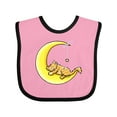 thumbnail image 1 of Inktastic Tabby Kitty Lunar Love Boys or Girls Baby Bib, 1 of 4