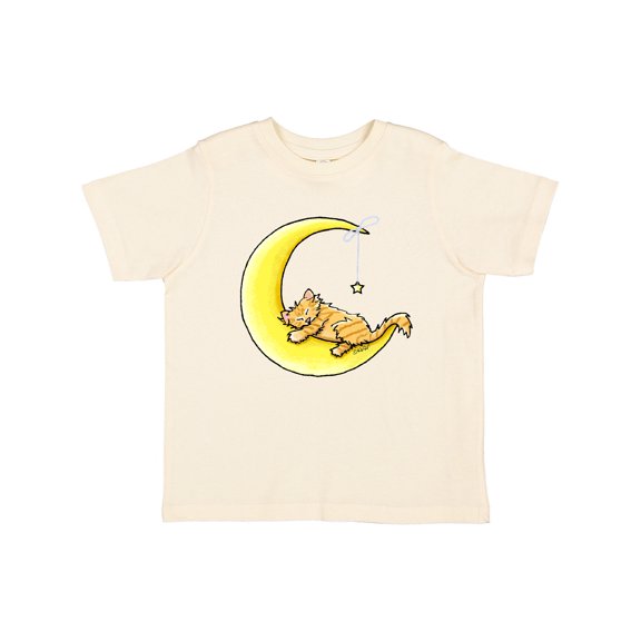 Inktastic Tabby Kitty Lunar Love Boys or Girls Toddler T-Shirt