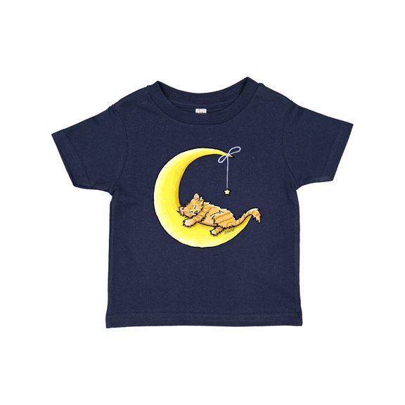 Inktastic Tabby Kitty Lunar Love Boys or Girls Toddler T-Shirt