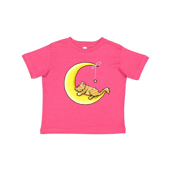 Inktastic Tabby Kitty Lunar Love Boys or Girls Toddler T-Shirt
