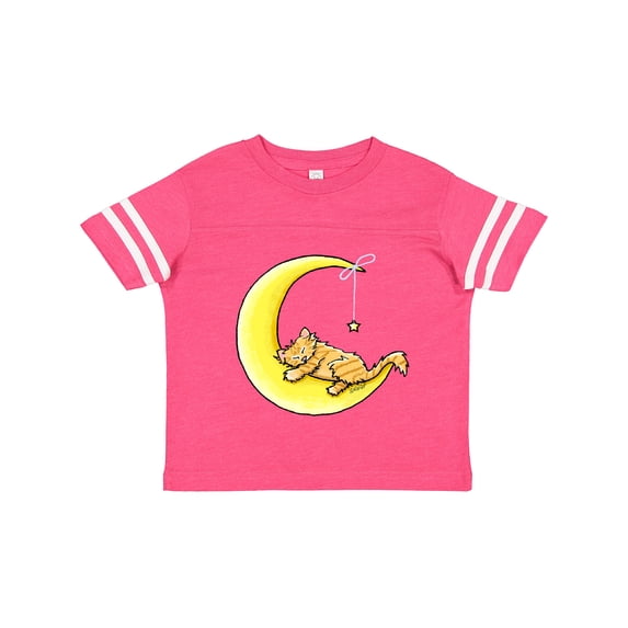 Inktastic Tabby Kitty Lunar Love Boys or Girls Toddler T-Shirt
