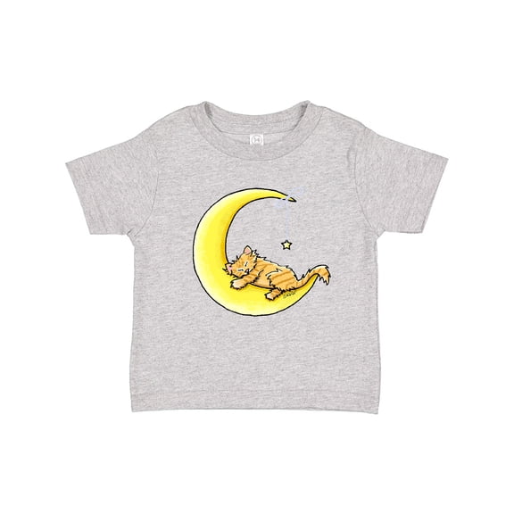 Inktastic Tabby Kitty Lunar Love Boys or Girls Toddler T-Shirt