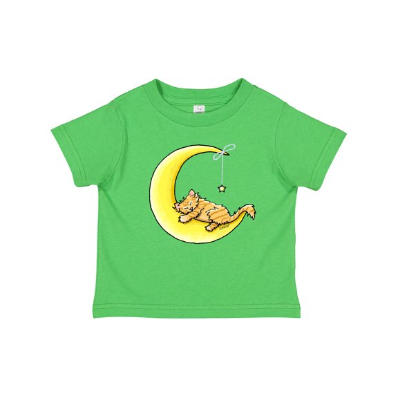 Inktastic Tabby Kitty Lunar Love Boys or Girls Toddler T-Shirt