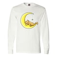 thumbnail image 1 of Inktastic Tabby Kitty Lunar Love Long Sleeve T-Shirt, 1 of 5