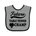 thumbnail image 1 of Inktastic Table Tennis Future Champ Boys or Girls Baby Bib, 1 of 4