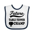 thumbnail image 1 of Inktastic Table Tennis Future Champ Boys or Girls Baby Bib, 1 of 4
